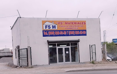 F 5 Materiales para La Construcción en Reynosa