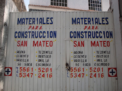 Materiales para Construcción San Mateo en Azcapotzalco