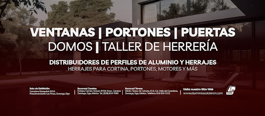 Aluminio y Herrería Calderón en Durango