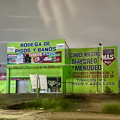 Bodega de Pisos y Baños Gersa en Torreón