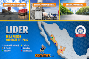 Concretos y Materiales S.A. de C.V. en Los Mochis