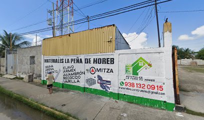 Materiales La Peña de Horeb en Ciudad del Carmen