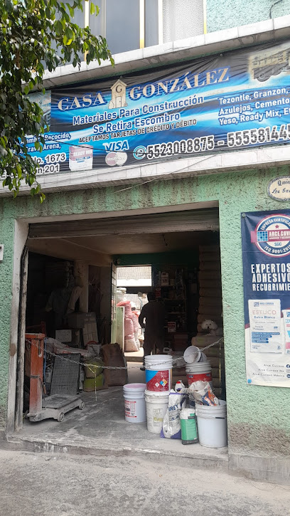Materiales para Construcción Casa González en Iztapalapa
