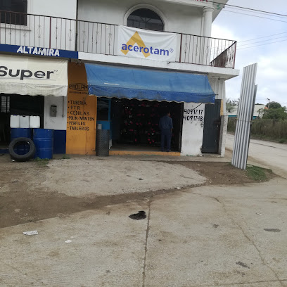 Perfiles de Fierro y Lámina Atiye en Altamira