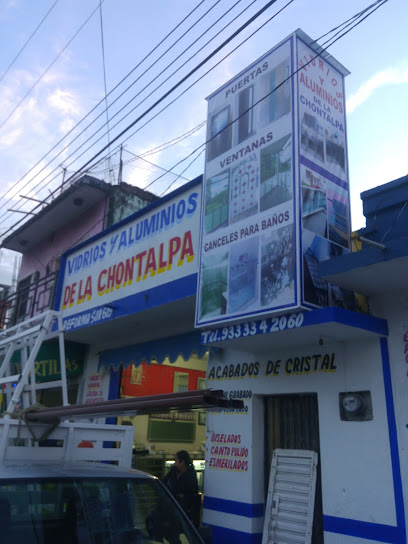 Vidrios y Aluminios de La Chontalpa en Comalcalco