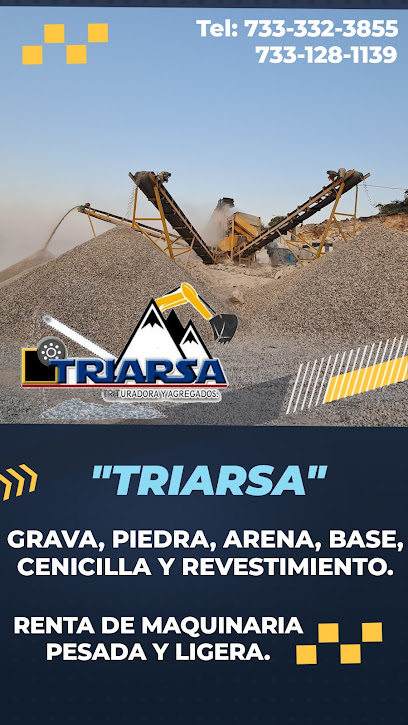 Triarsa Iguala (Trituradora de Agregados) en Iguala de la Independencia